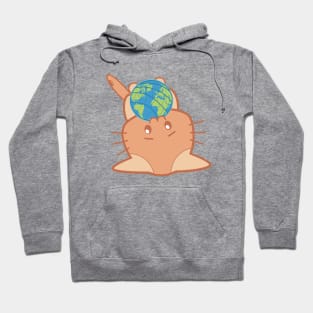 The world is Meow. Hoodie